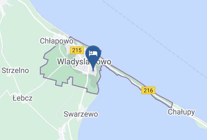 Willa Balticana Wladyslawowo Map