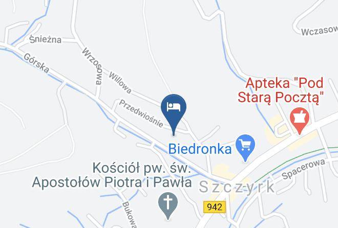 Bielskonty - Willa Bianka Maps