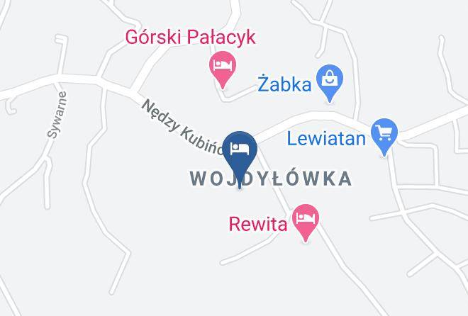 Tatrzanski - Willa Bystra Maps
