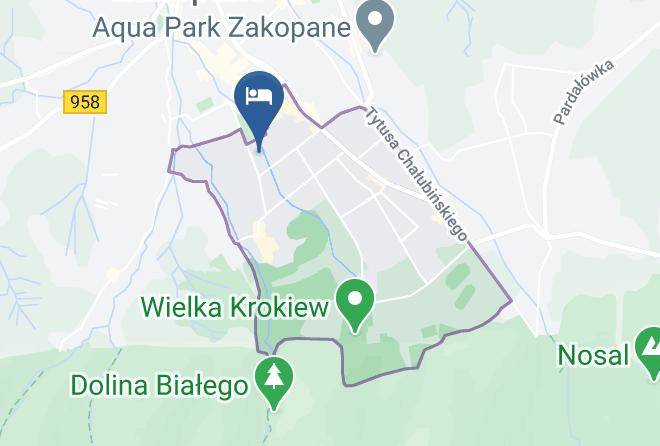 Tatrzanski - Willa Carlton Noclegi W Centrum Zakopanego Maps