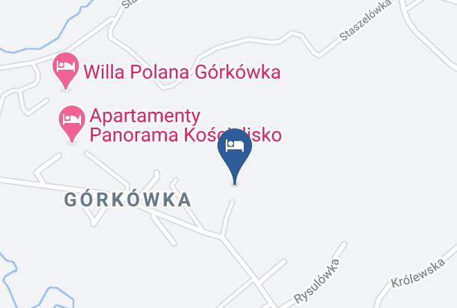 Tatrzanski - Willa Czerwone Wierchy Maps