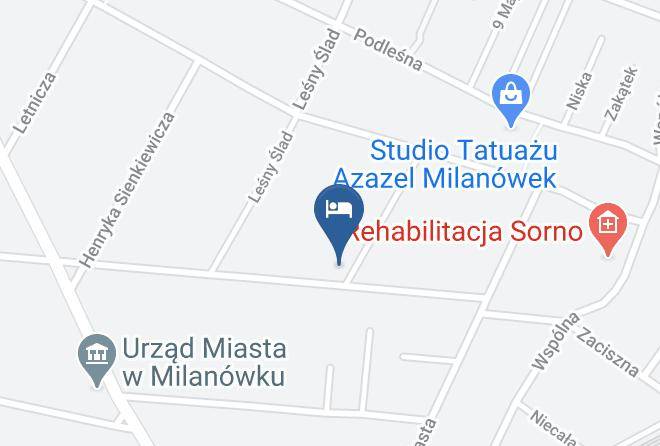 Grodziski - Willa Danusia Maps