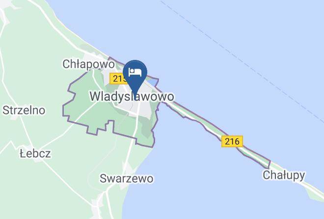 Pokoje Goscinne Danusia Map