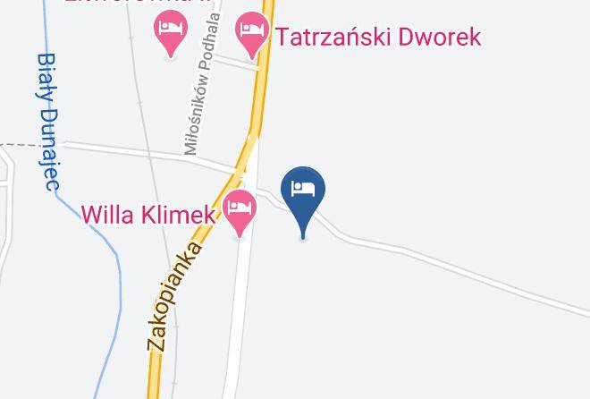 Tatrzanski - Willa Dunajec Osrodek Wczasowy Maps