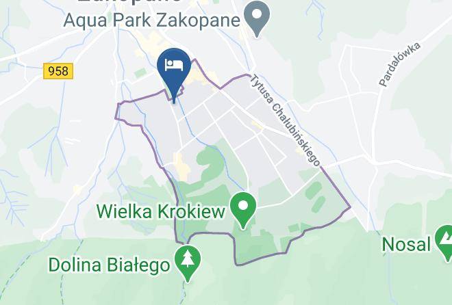 Tatrzanski - Willa Excelsior Zakopane Maps
