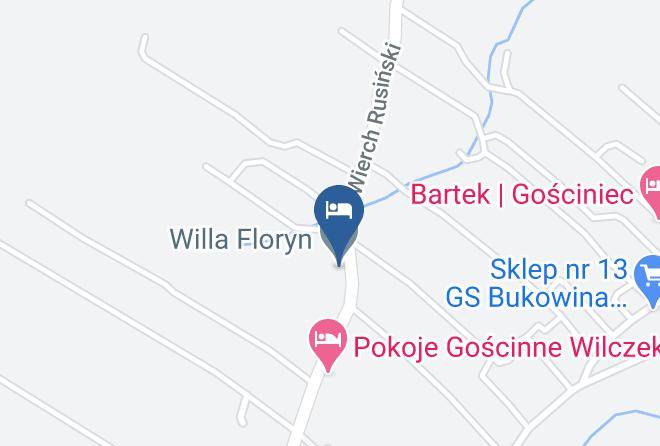 Tatrzanski - Willa Floryn Maps
