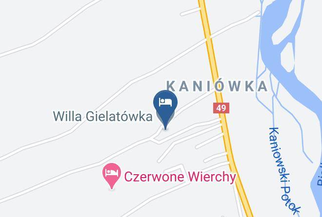 Tatrzanski - Willa Gielatowka Maps