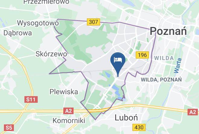 Poznan - Willa Glogowska Maps