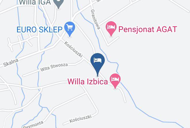 Jeleniogorski - Willa Goralka Maps