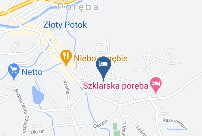 Jeleniogorski - Willa Gratka Maps