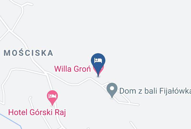 Limanowski - Willa Gron Maps