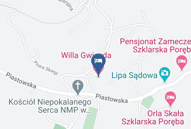 Jeleniogorski - Willa Gwiazda Maps