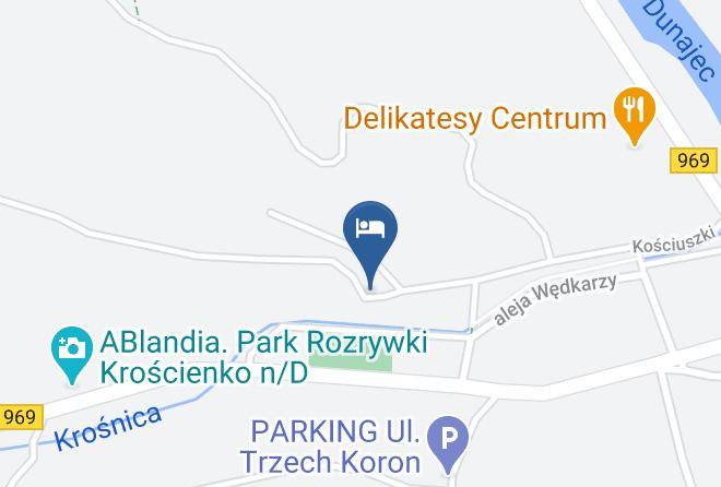 Nowotarski - Willa Halina Noclegi Kroscienko Nad Dunajcem Maps