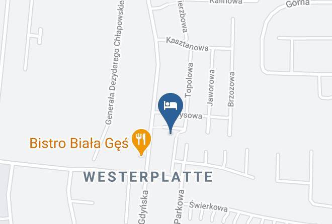 Willa Jarzebinowa Map