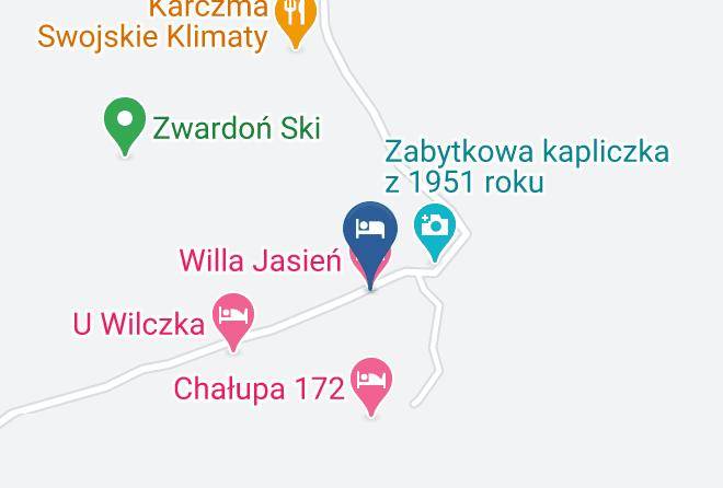 Zywiecki - Willa Jasien Maps