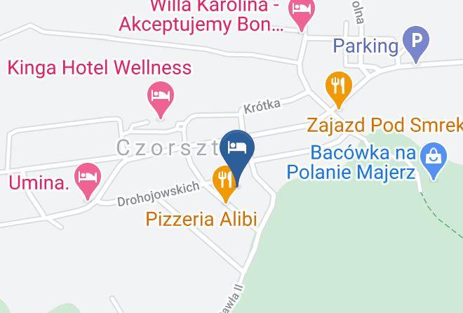 Nowotarski - Willa Jasna Czorsztyn Maps
