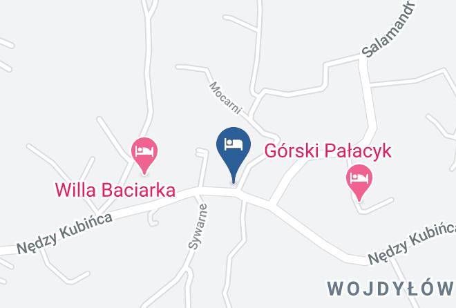 Tatrzanski - Willa Jedlicka Maps