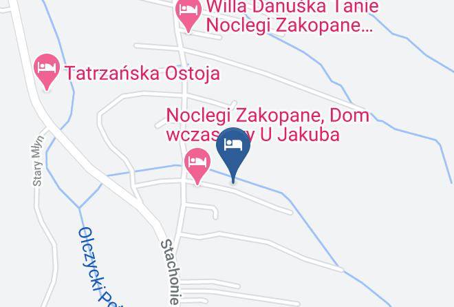 Tatrzanski - Willa Kamila Accommodation Zakopane Maps