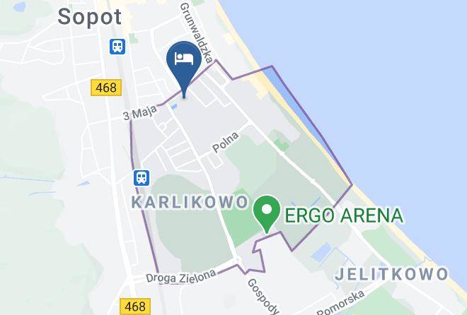 Sopot - Willa Karat Ii Maps