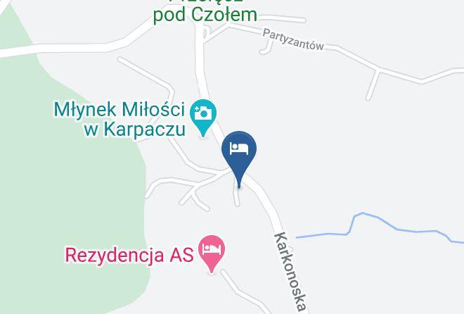 Willa Karkonoska Map