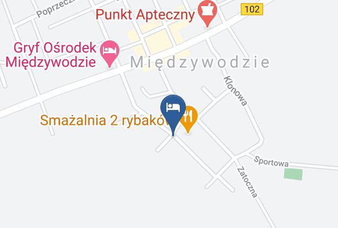 Willa Karmazynowa Przystan Map