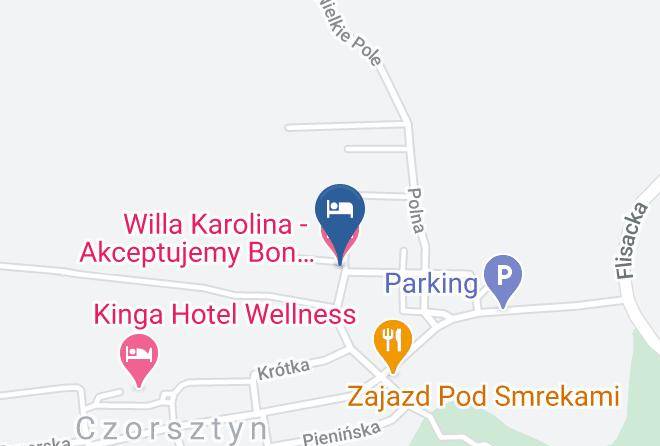 Nowotarski - Willa Karolina Akceptujemy Bon Turystyczny Maps