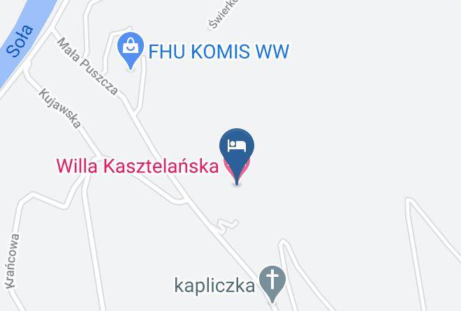 Bielskonty - Willa Kasztelanska Maps