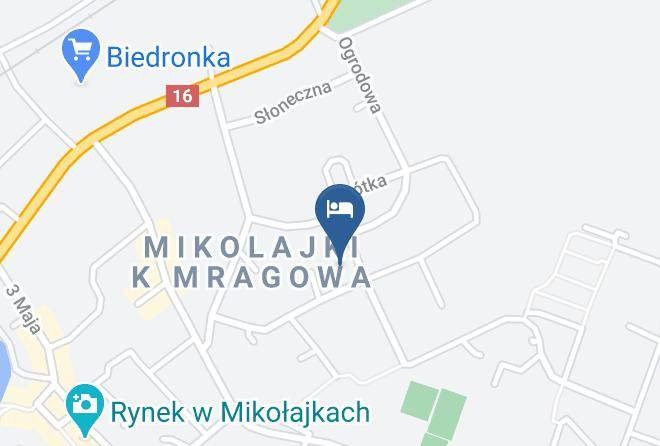 Mragowski - Willa Katrin Maps