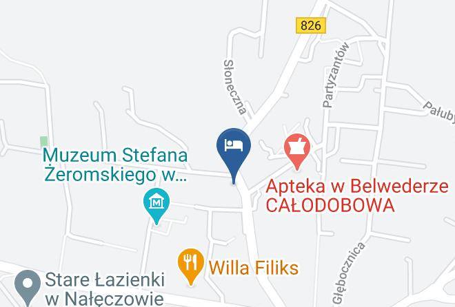 Pulawski - Willa Kolorowa Maps