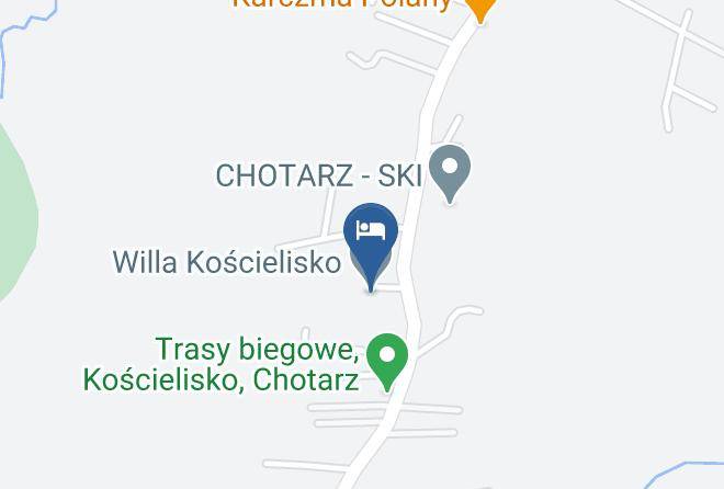Tatrzanski - Willa Koscielisko Maps