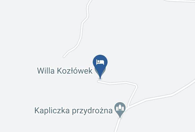 Strzyzowski - Willa Kozlowek Maps