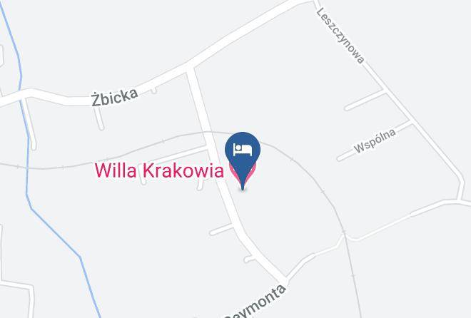 Krakowski - Willa Krakowia Maps