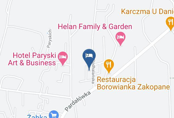 Tatrzanski - Willa Lojasowka Maps
