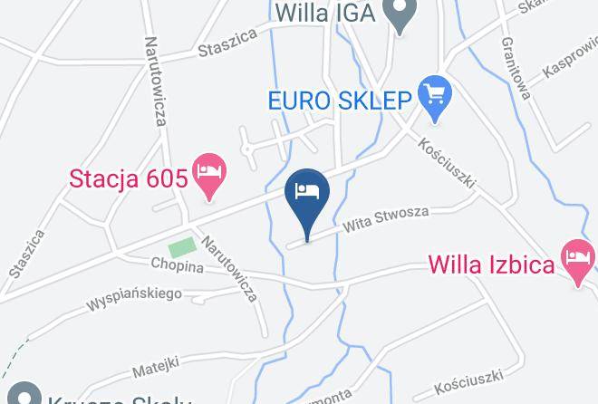 Jeleniogorski - Willa Luna Maps