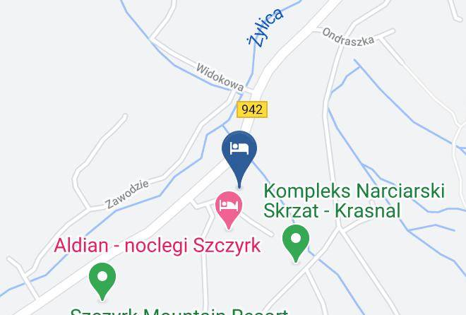 Bielskonty - Willa Mala Czyrna Maps