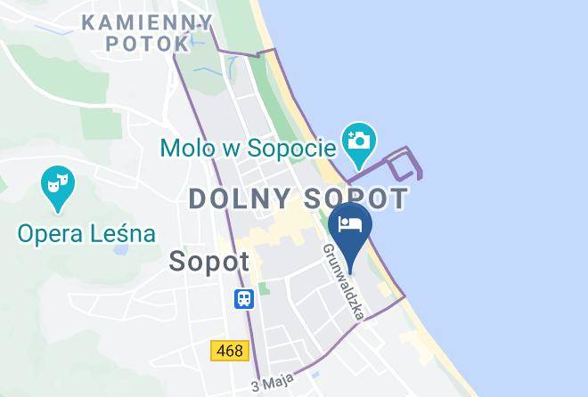 Sopot - Willa Marea Maps