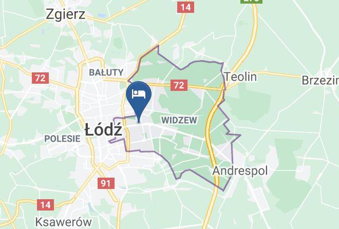 Lodz - Willa Marina Widzew Maps