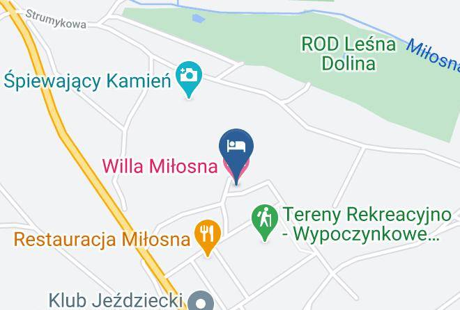 Kwidzynski - Willa Milosna Maps