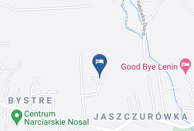 Tatrzanski - Willa Na Borach Maps