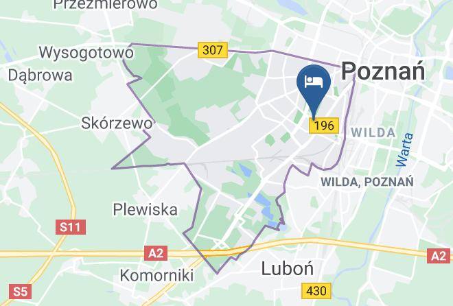 Poznan - Willa Na Nehringa Maps