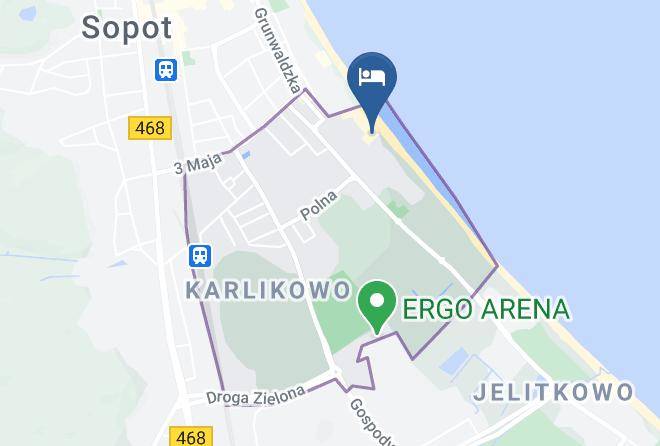 Sopot - Willa Na Plazy Maps