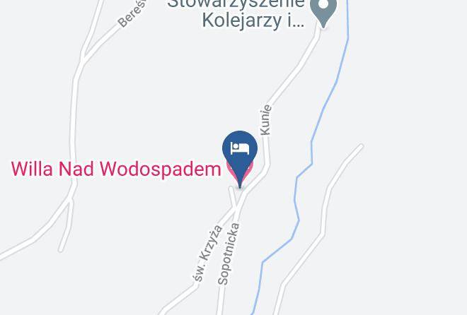 Nowotarski - Willa Nad Wodospadem Maps