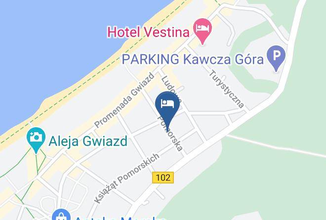 Willa Nadzieja Pensjonat Map