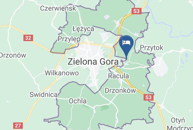 Zielona Gora - Willa Natalia Maps