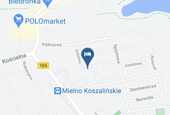 Willa Niezapominajka Mielno Map