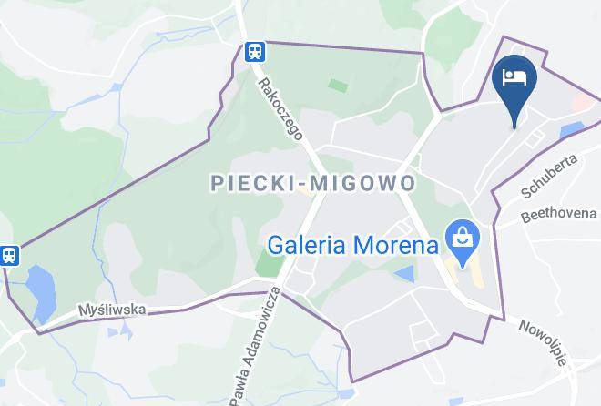 Gdansk - Willa Nobla Maps
