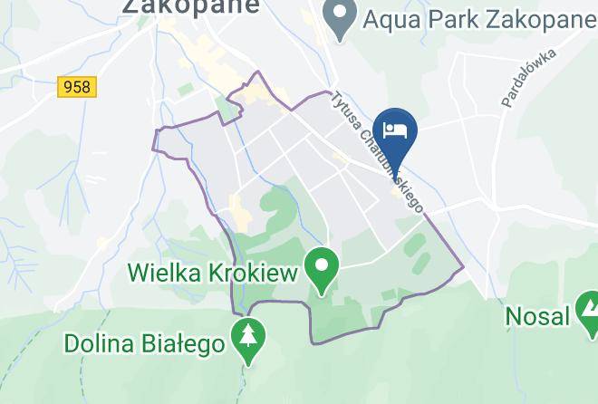Willa Orzel Pokoje Goscinne Maria Marszalek Map