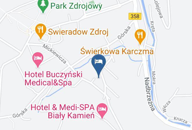 Lubanski - Willa Ostoja Pensjonat W Swieradowie Zdroju Maps