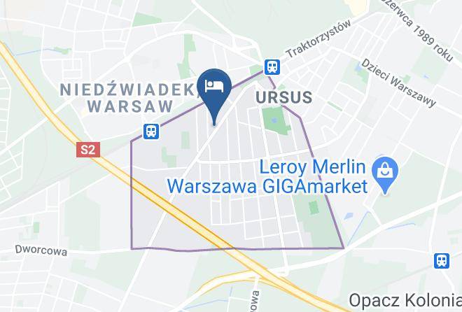 Warsaw - Willa Pirs Maps
