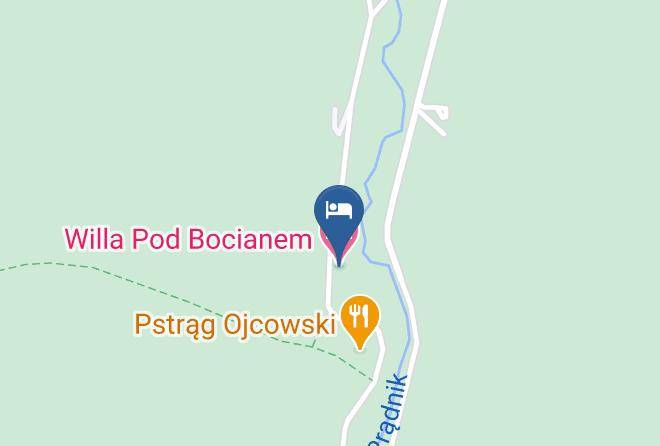 Krakowski - Willa Pod Bocianem Maps